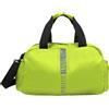 PERLETTI Bagaglio a Mano Ryanair 40 x 20 x 25 cm - Borsa da Viaggio Morbida per Uomo e Donna - Borsone Palestra Unisex con Manici e Tracolla - Borsa Sacca Sportiva Travel Bag Leggera (Verde Lime)