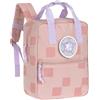 LÄSSIG Zaino per bambini con fascia toracica Zaino per l'asilo 27 cm, 6,5 litri, 3 anni/Mini Backpack Pattern Party rose
