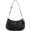 GUESS Noelle II Top Zip Shoulder Bag Black