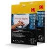 KODAK Bustine per plastificazione A4 Window Stick - Confezione da 2 x 10 fogli (20 totali), 150 Micron, autoadesivi, formato A4, modello KD-LMA4RW-PK10C