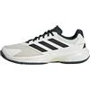 adidas CourtJam Control 3 Clay Tennis Shoes, Scarpe Uomo, off White/Core Black/Aurora Ivy, 49 1/3 EU