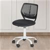 FurnitureR Sedia da lavoro per scrittura ergonomica, per bambini, ragazzi, ragazze, studio, altezza regolabile, girevole, sedia da scrivania per computer, laptop, per casa, ufficio, sala studio
