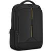 Roncato Clayton Zaino Da Lavoro Porta Pc 15.6 - 44x31x15 Cm - Nero/giallo