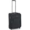 Roncato Gateway Trolley Bagaglio A Mano 2 Ruote 55x40x20/23 Cm Espandibile - Nero