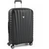Roncato Uno Premium 2.0 Trolley Medio 72 Cm - Nero/nero