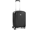 Roncato Uno Premium 2.0 Trolley Bagaglio A Mano 55x40x20 Cm - Nero/nero