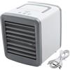 URPIZY Mini refrigeratore portatile USB climatizzatore 3 in 1, umidificatore a spruzzo con 2 velocità per auto, ufficio