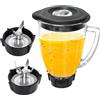 Poweka Caraffa Ricambio Blender 6 Tazze 1,25 L 48 Oz 12 Velocità Compatibile Oster