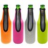 Orchidtent neoprene zipper birra fresca, bottiglia di birra,isolato bottiglia di birra manica custodia di trasporto per bar, feste di compleanno, pic-nic, attività all' aperto, 500 ml 4 Colors