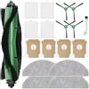 DianSung Accessori per iRobot Roomba Plus 105 Combo +/Combo Essential/Combo 2 Essential parte di ricambio per aspirapolvere,1 spazzola principale,4 panni,4 sacchetti per la polvere,4 spazzole laterali,4 filtri
