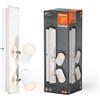 LEDVANCE DECOR SPOT MARS, 29W, 1.490lm, bianco, faretto, teste orientabili, versatile, spot per interni, colore della luce bianco caldo, ottica di alta qualità, facile da installare