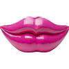 KARE Design vaso decorativo Lips, fuchsia, motivo bocca, labbra, bacio, per fiori secchi, stile pop art, idea regalo nozze, decorazione cameretta ragazze, 28 cm