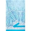 Bassetti MERGELLINA Foulard in 100% cotone, colore blu oceano B1, dimensioni: 350 x 270 cm - 9328421