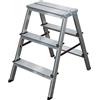 FACAL SCALA ALLUMINIO DOPPIA SALITA 3 GRADINI
