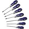 Generico SET 7 CACCIAVITI MISTI TRIVING 3 PUNTE E SPANNER 2 LAME CON MANICI ANTISCIVOLO