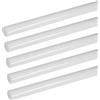 Othmro Bastoncini di colla a caldo, 20 pezzi, bastoncini di colla per pistola per colla a caldo, per tutti gli usi, a doppia temperatura, bianchi, 11 mm x 250 mm