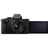 Panasonic Lumix DC-G100VEG-K DSLM Macchina Fotografica, Sensore CMOS 20.3MP, Video 4K, Hybrid IS a 5 Assi, Tecnologia OZO Audio Nokia, Modalità Video Selfie, Hand Grip/Treppiede, Nero