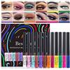HOPHAT Set di eyeliner liquido opaco a 12 colori (Set A)