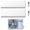 Hisense Climatizzatore UNI HB Dual Split 9+18 con 3AMW52U4RJC Inverter Wi-Fi R-32 Classe A++ ,