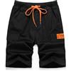 YoungSoul Pantaloncini Cargo Ragazzo Bermuda Bambino Elastico in Vita Pantaloni Corti Estivi con Fascia a Contrasto, Nero 2, 13-14 Anni
