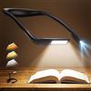 EastPin Luce per Lettura Libri a Letto - Luce da Lettura 3 Colori Ricaricabile Lampada da Lettura Letto, Flessibile Luce da Collo per Libro, Studio, Lavoro a Maglia, Viaggi, Idee Regalo per Lettori Donna Uomo