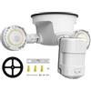 SANSI Faretto Led da Esterno con Sensore di Movimento 15W 20000 Lumen Proiettore a Led super luminoso IP65 impermeabile Proiettore LED per Giardino, Terrazza, Garage