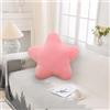 bechoanigel Cuscino Coccolone per Bambini, Cuscino Estetico a Stella 30 x 30 cm, Cuscino Coccolone, Decorativo per Ragazze e Ragazzi, Camera da Letto, Automobili, Divano, Letto, Regalo (Rosa1)