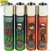 Clipper ACCENDINI CLIPPER STRANGER THINGS MOD.2 PREMIUM & SPECIAL EDITION - SERIE COMPLETA DA 4 PEZZI LARGE