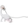 Seletti 15090UK Lampada in resina camaleonte Ancora versione USB bianca