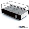 Vetrina porta brioche riscaldata 1 piano h16904