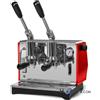 Macchina per caffè espresso professionale 2 gruppi in acciaio h13102
