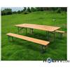 Set birreria pieghevole in legno h24040