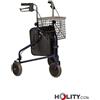 Rollator a tre ruote pieghevole h23017