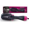 Italian Design 360 Tourmalin Airbrush Spazzola lisciante | nero