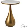 Mascagni Casa Tavolino D40 cm Oro