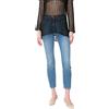 PINKO JEANS SKINNY STRETCH CON CINTURA - 100161A1MP - denim