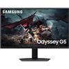 Senza Marca/Generico Samsung Odyssey G5 Monitor Gaming 27'' IPS 180Hz QHD 1ms Pivot HDMI-DisplayPort