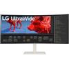 Lg Monitor PC 38" UltraWQHD+ IPS Curvo 360 cd/m2 1 ms HDMI Bianco 38BR85QC-W Lg
