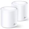 Senza Marca/Generico TP-Link Deco X20 (2-pack) Dual-band (2.4 GHz/5 GHz) Wi-Fi 5 (802.11ac) Bianco In