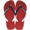 Havaianas Brasil Mix, Infradito Unisex - Bambini e ragazzi, Ruby Red, 23/24 EU