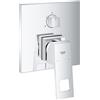 GROHE MISCELATORE DOCCIA GROHE EUROCUBE 24094000 CON DEVIATORE A 3 VIE CROMATO