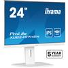 iiyama ProLite XUB2497HSN-W2 Monitor PC 60,5 cm (23.8") 1920 x 1080 Pixel Full HD LED Bianco [XUB2497HSN-W2]