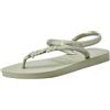 Havaianas Flash Urban Plus, Sandali Donna, Green Yucca, 33/34 EU