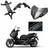Yamaha KIT YAMAHA XMAX X-MAX 300 400 IRONMAX SPORT CUPOLINO PORTA TARGA COVER 2018 2019