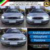 ELM CONVERSIONE FARI FULL LED H7 FORD MONDEO MK1 RESTYLING 6000K BIANCO LED CANBUS