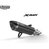 YAMAHA X-MAX 300 XMAX SCOOTER Marmitta slip-on Akrapovič nera per XMAX 300