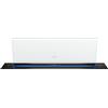 Siemens Exclusive Siemens SL Cappa aspirante telescopica da piano LD98WMM66 in vetro trasparente e profili in black steel da 90 cm