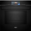 Siemens Exclusive Siemens SL Forno pirolitico combinato a microonde con impulsi di vapore da incasso HN978GMB1 finitura nero da 60 cm