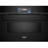 Siemens Exclusive Siemens SL Forno compatto pirolitico combinato a microonde da incasso CM978GNB1 finitura nero da 60 cm - PREZZO PROMO FINO AL 22/09