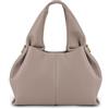 ACUYE Borsa Tote in Pelle da Donna, Y2K Hobo con Tracolla Regolabile in Ecopelle, Autunnale, 02-Grigio Mini, 23cm